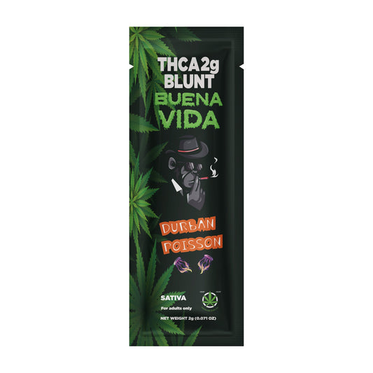 Buena Vida THC-A Blunt - 2g Durban Poison (S) / 1 Pack