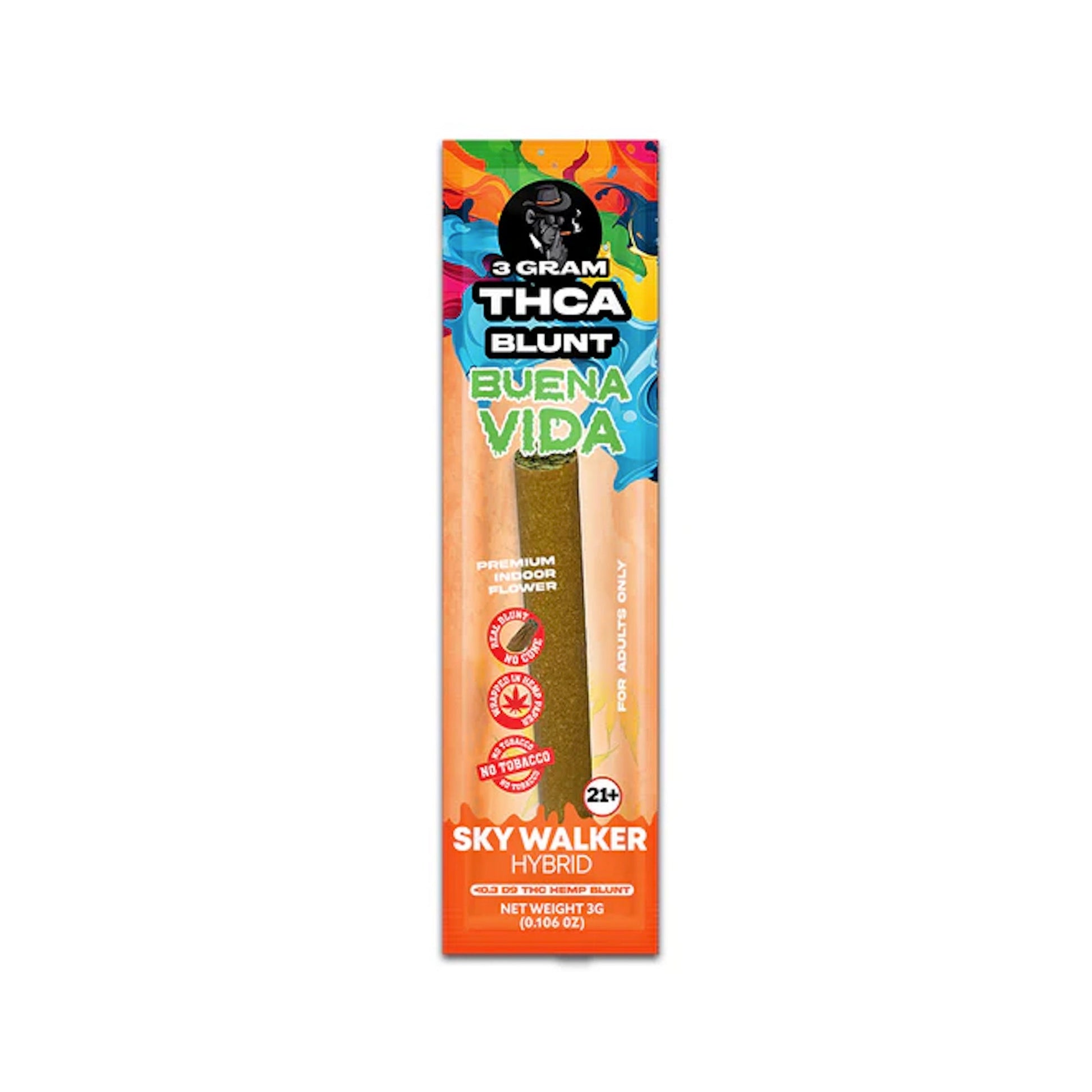 Buena Vida THC-A Blunt - 3g Sky Walker (H)