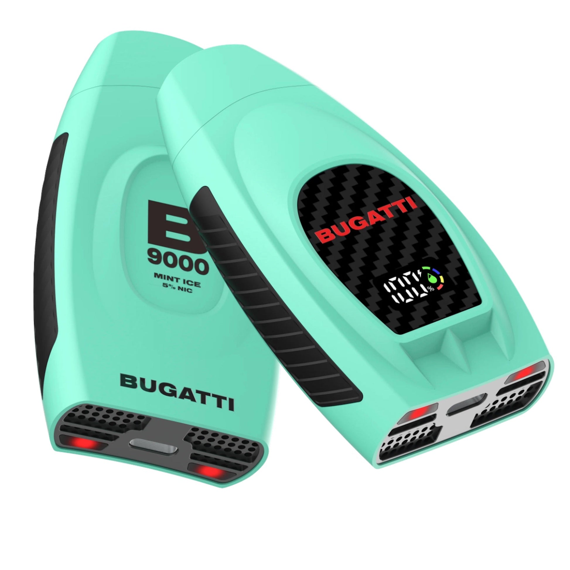 Bugatti B9000 Mint Ice Nic Vape -5%