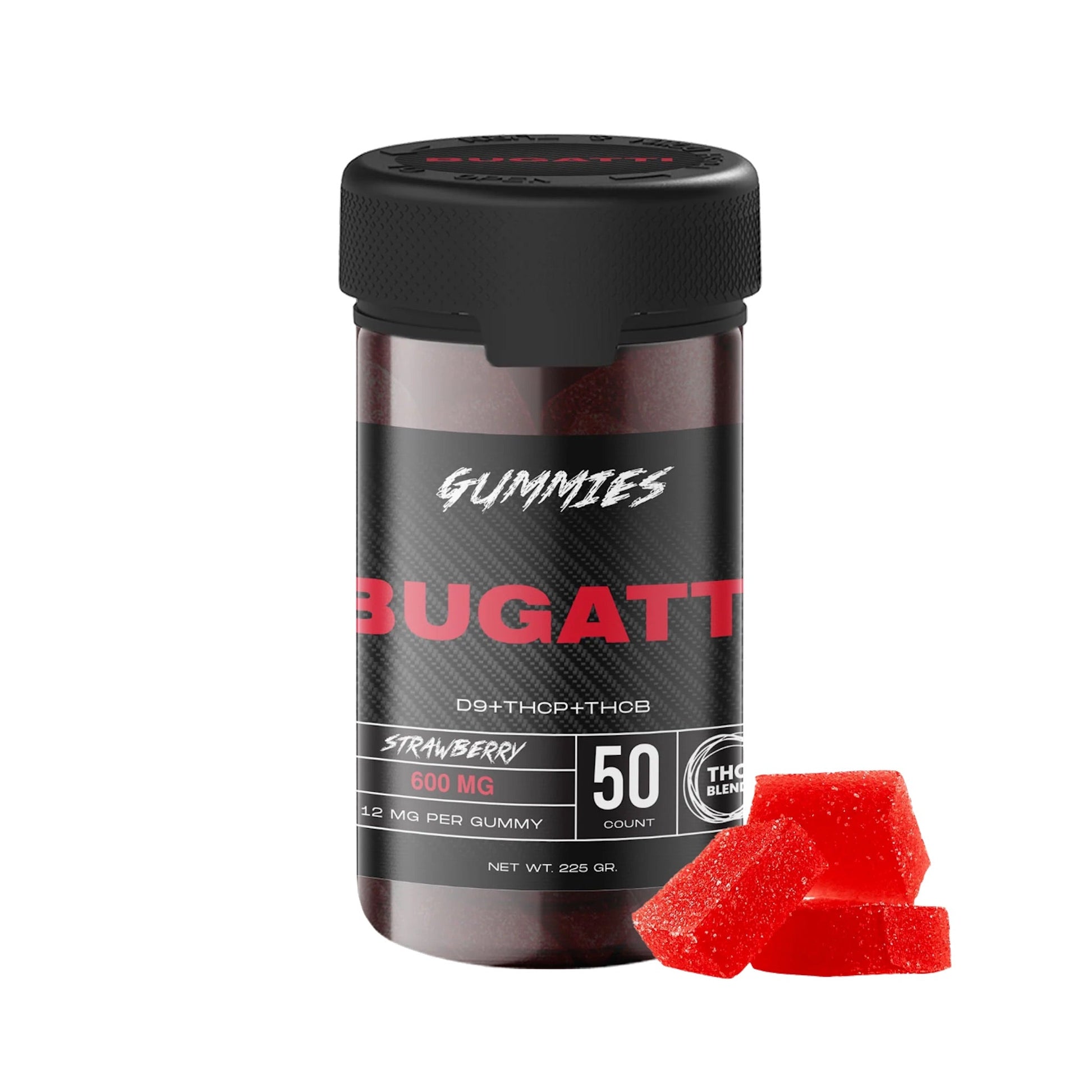 Bugatti Mixed Blend Gummies - 600mg (50ct)