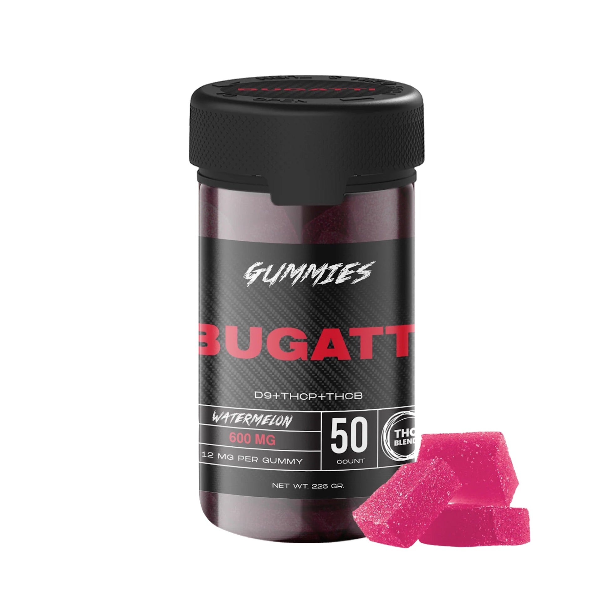 Bugatti Mixed Blend Gummies - 600mg (50ct)