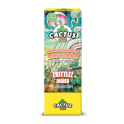 Cactus Labs Amanita Muscaria + HHC Vaporizer - 2000mg Zkittlez