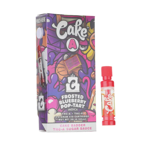 Cake Cartoon THC-A Sugar Sauce Device - 3000mg Frosted Blueberry Poptart / 1 Pack