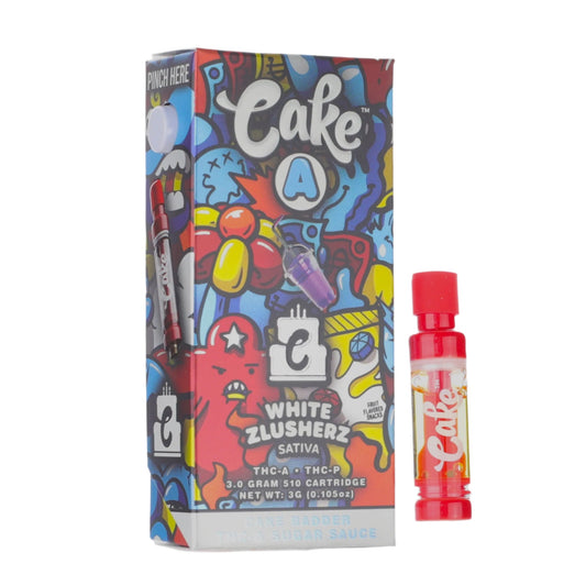 Cake Cartoon THC-A + THC-P Cartridge - 3000mg White Slusher