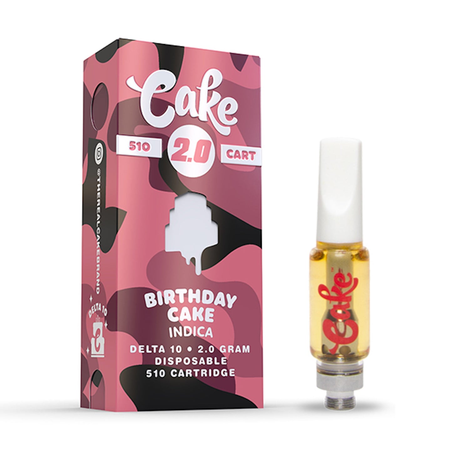 Cake Delta 10 Birthday Cake Cartridge - 2000mg