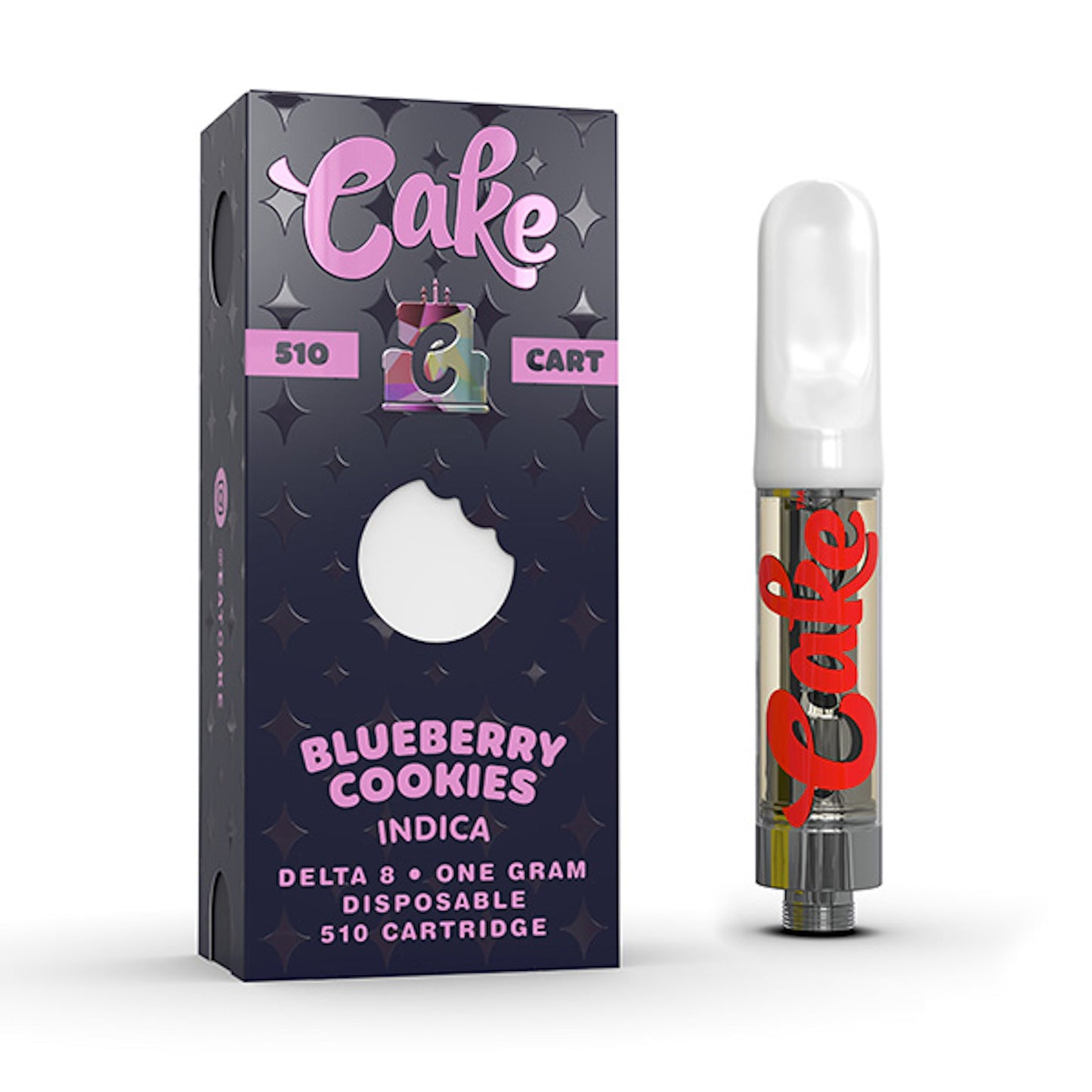 Cake Delta 8 Cartridge - 1000mg Blueberry Cookies