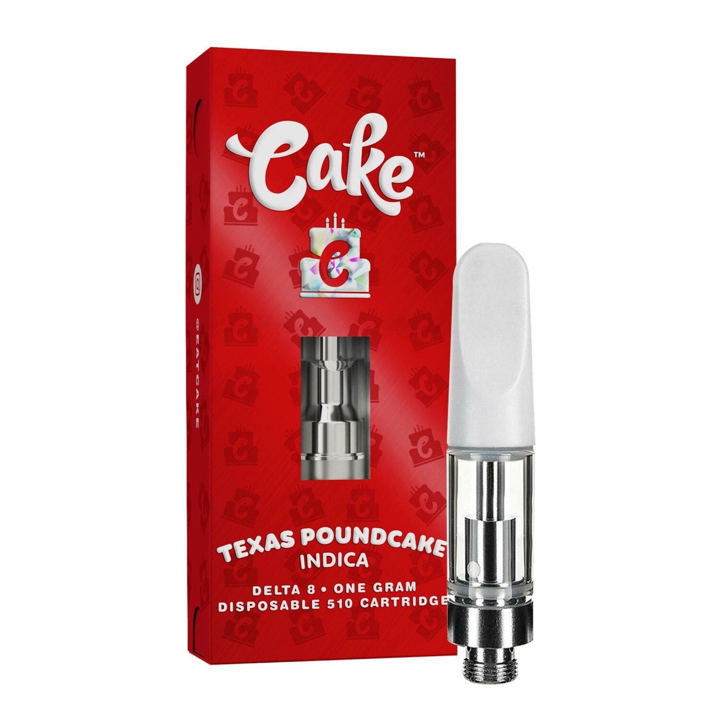 Cake Delta 8 Cartridge - 1000mg Texas Poundcake