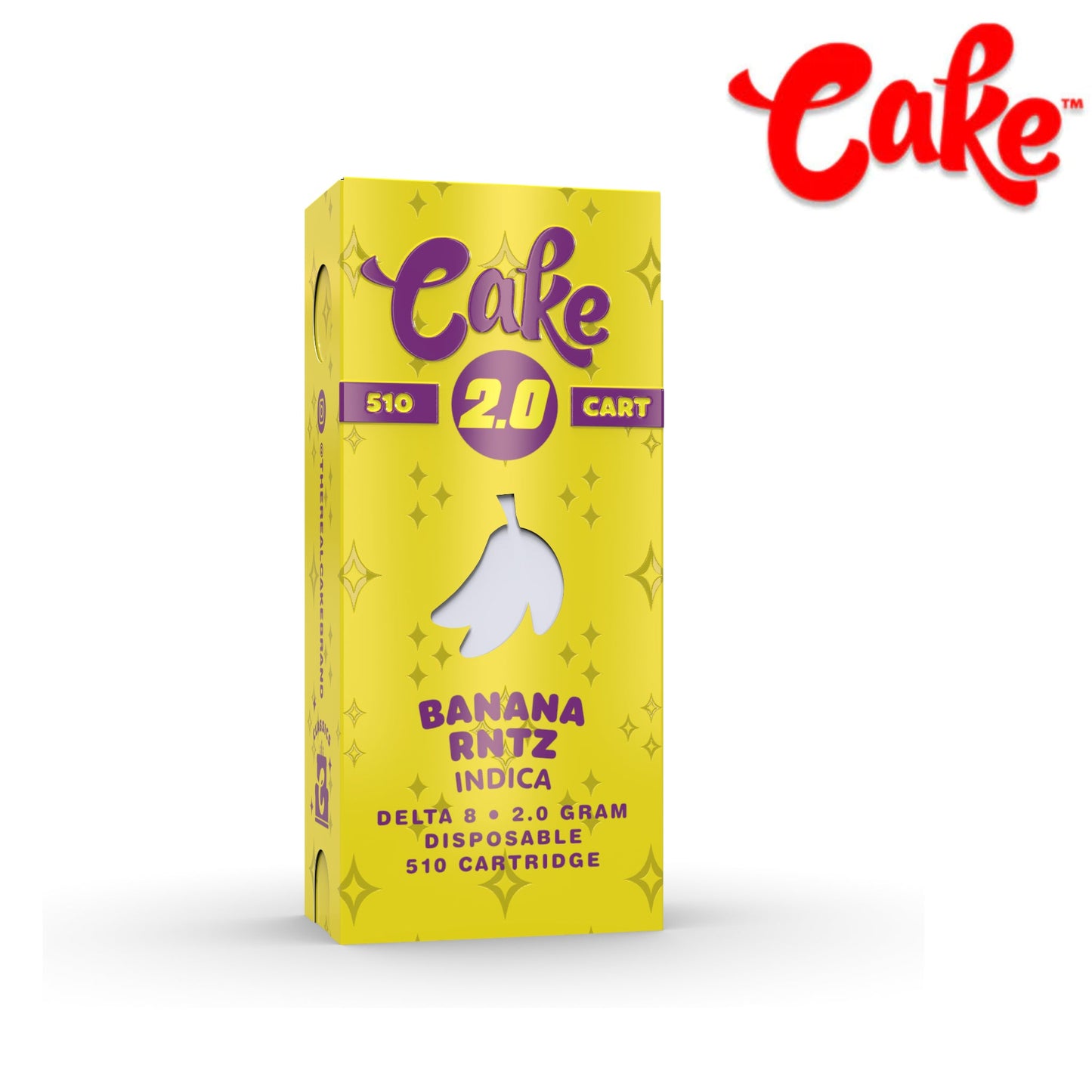 Cake Delta 8 Cartridge - 2000mg Banana RNTZ