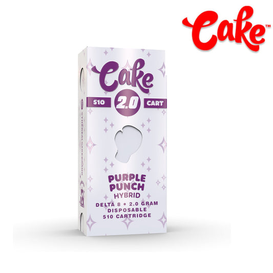 Cake Delta 8 Cartridge - 2000mg Purple Punch