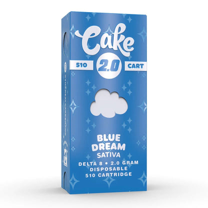 Cake Delta 8 Cartridge - 2000mg Blue Dream / Single Cart