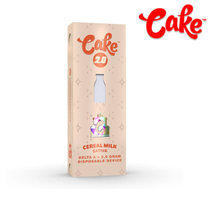 Cake Delta 8 Vaporizer - 2000mg Cereal Milk