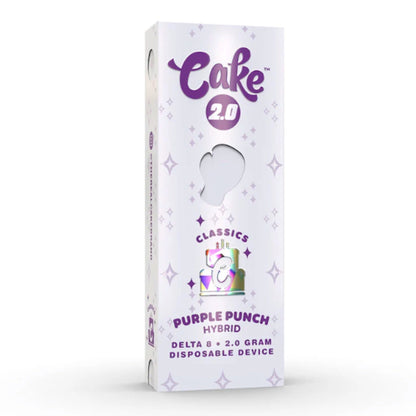 Cake Delta 8 Vaporizer - 2000mg Purple Punch