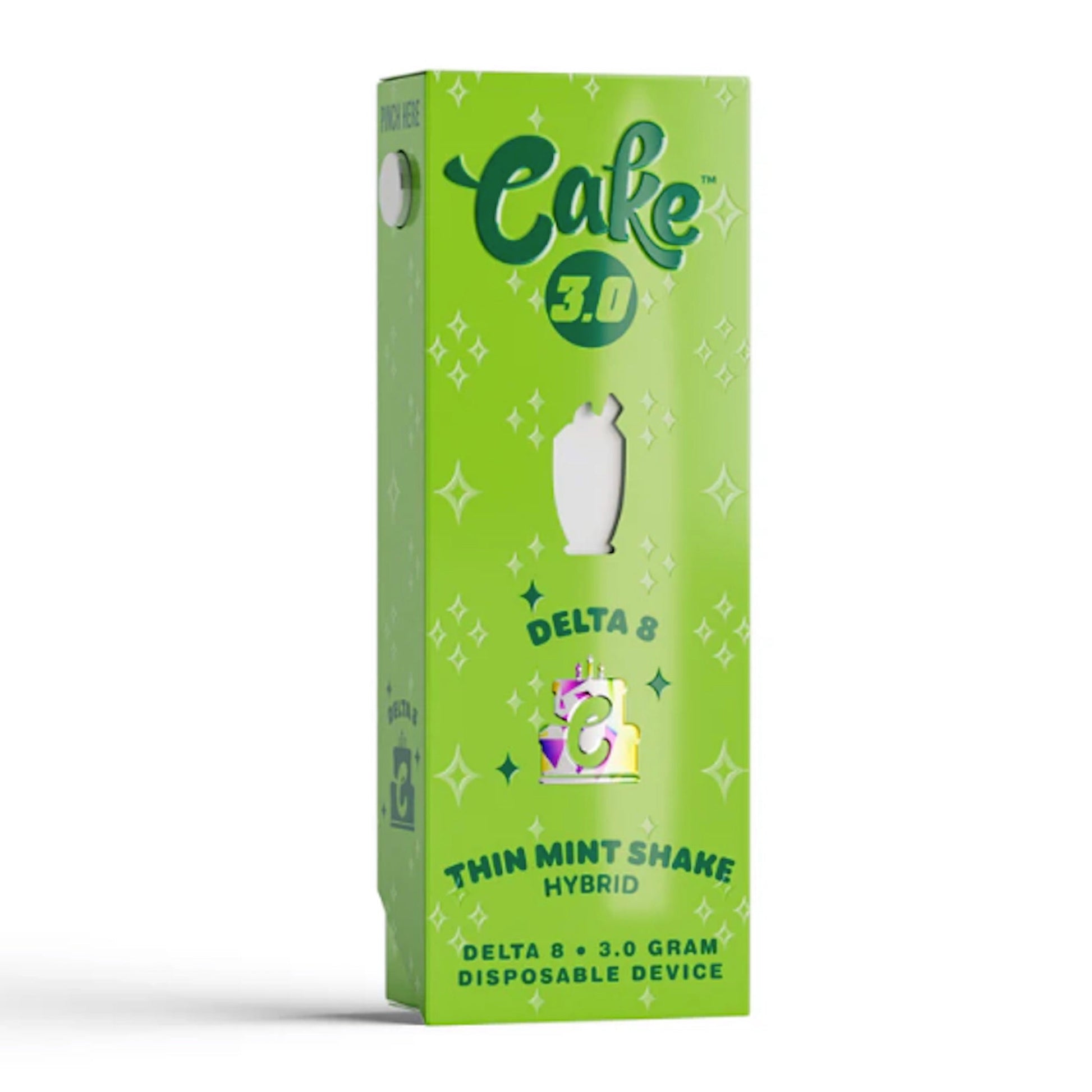 Cake Delta 8 Vaporizer - 3000mg Thin Mint Shake