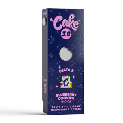 Cake Delta 8 Vaporizer - 3000mg Blueberry Cookies