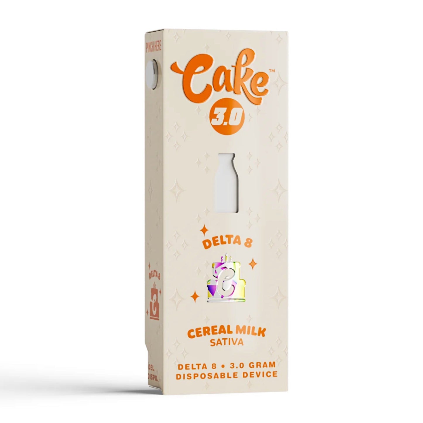 Cake Delta 8 Vaporizer - 3000mg Cereal Milk