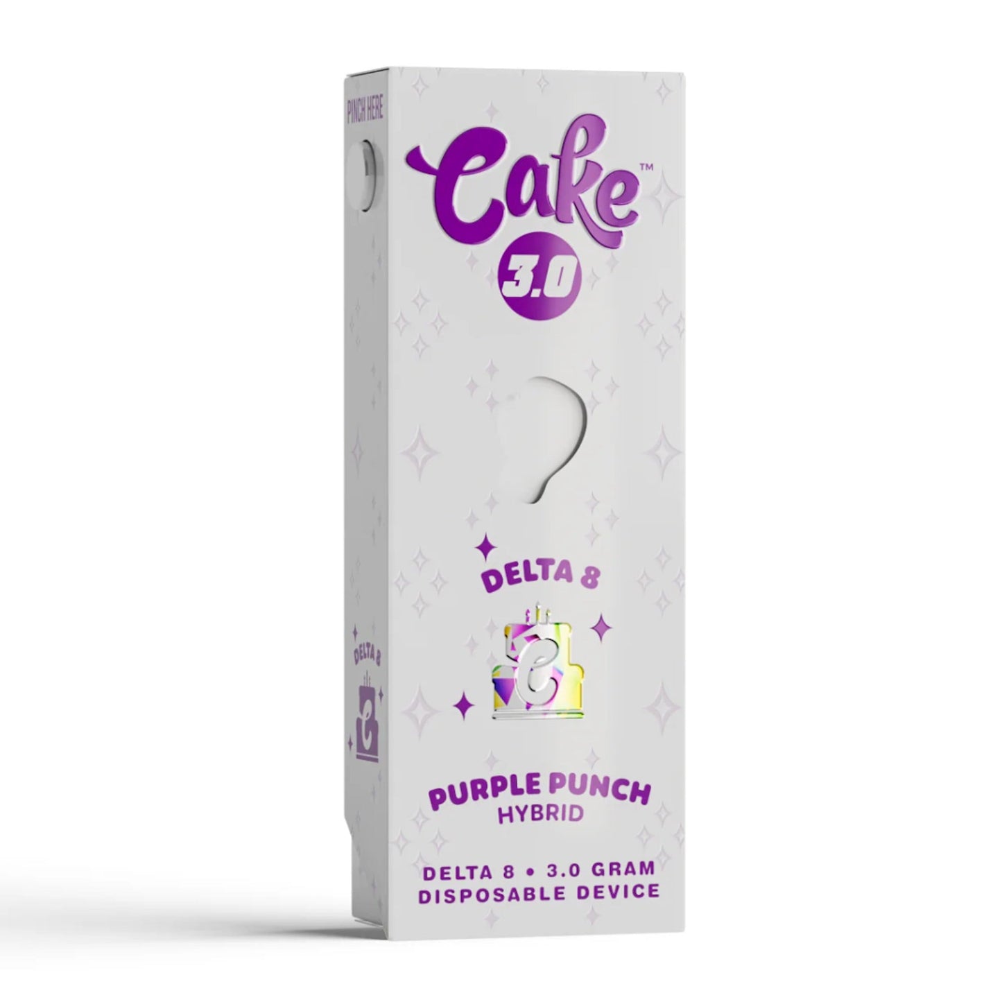 Cake Delta 8 Vaporizer - 3000mg Purple Punch