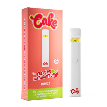 CAKE Liquid Live Diamonds THC-A Device - 1500mg Electric Watermelon (I)