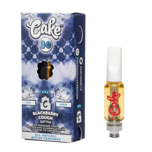 Cake Moneyline THC-A + Delta 8 Blackberry Cough Cartridge - 3000mg