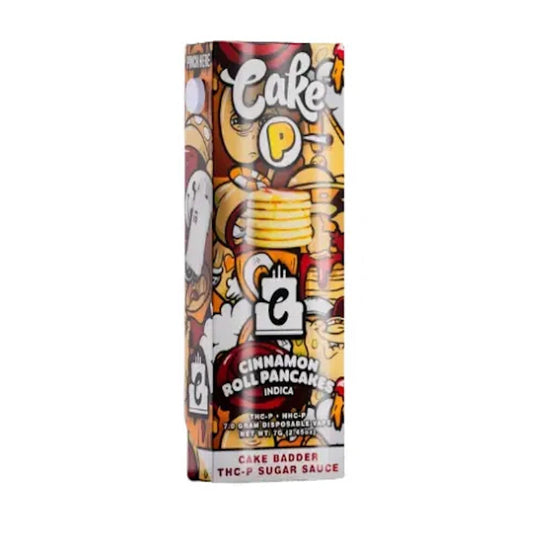Cake P Badder THC-P Sugar Sauce Device - 7000mg Cinnamon Roll Pancakes (I)