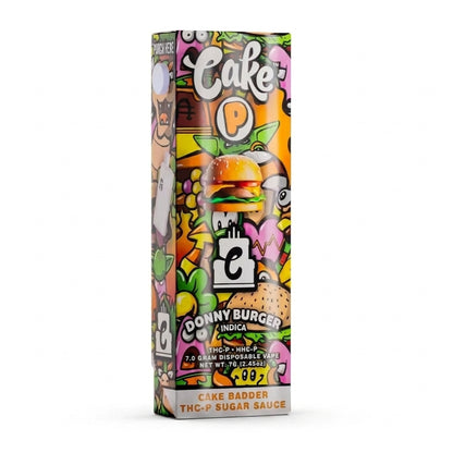 Cake P Badder THC-P Sugar Sauce Device - 7000mg Donny Burger (I)