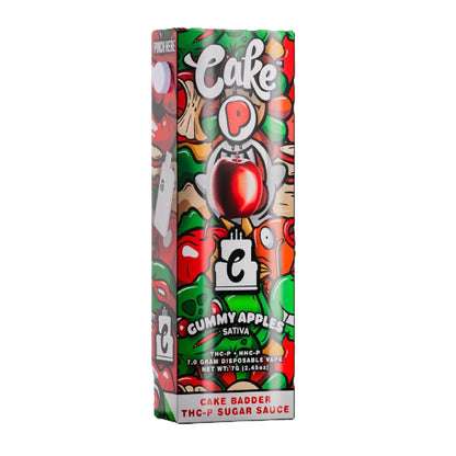 Cake P Badder THC-P Sugar Sauce Device - 7000mg Gummy Apple (S)