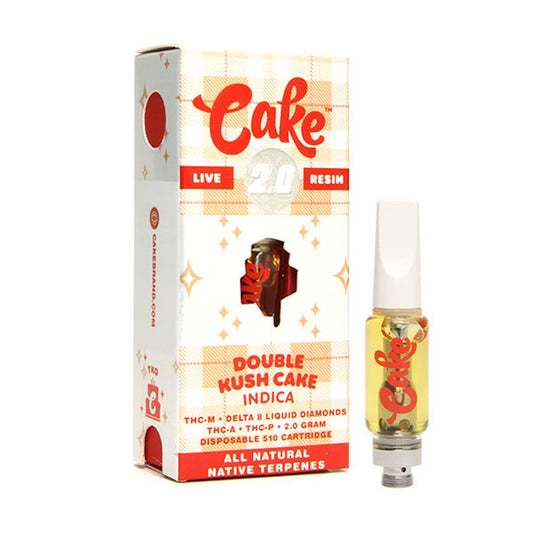 Cake TKO THC-A + Delta 8 Double Kush Cake Cartridge - 2000mg