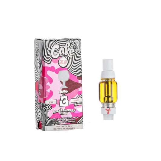 Cake Wavy Delta 11 + THC-A Roze Sherbert Cartridge - 3000mg