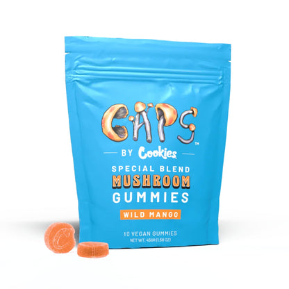 Caps by Cookies - Special Blend Mushroom Gummies (10ct) Wild Mango