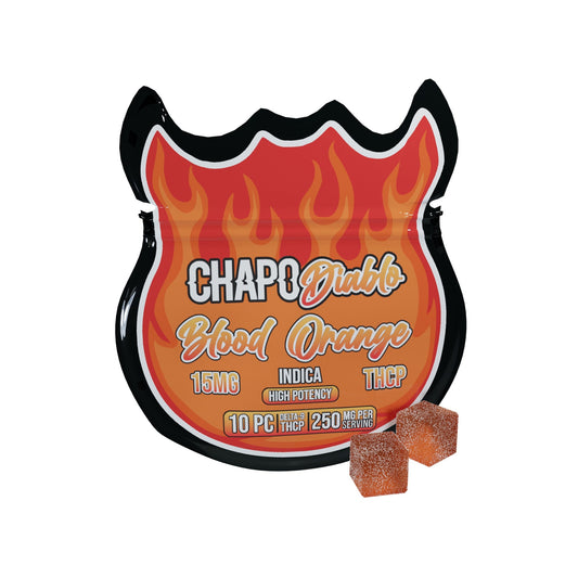 Chapo Diablo THC-P Gummies - 250mg (10ct) Blood Orange (I)