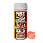 Chapo Double Stacks THC-P Gummy Jar - 10,000mg Mango Dream (S) + Cherry Bomb (S)