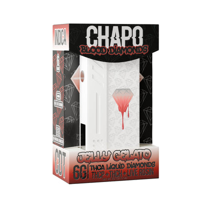 Chapo Liquid Diamonds THC-A Vaporizer - 6000mg Jelly Gelato