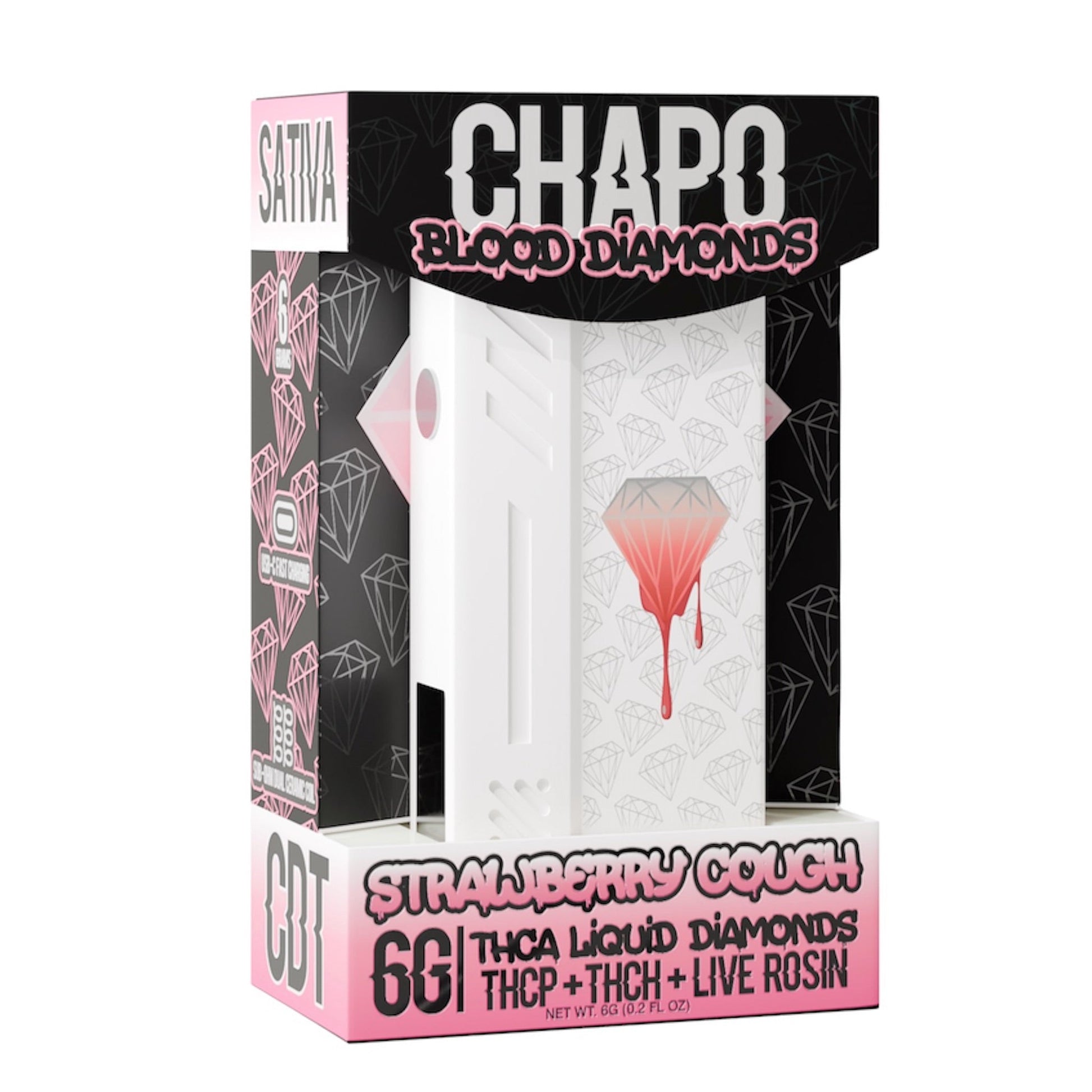 Chapo Liquid Diamonds THC-A Vaporizer - 6000mg - Everything 420 Chapo Liquid Diamonds THC-A Vaporizer - 6000mg - Everything 420