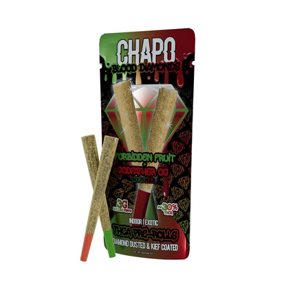 Chapo THC-A Pre-Rolls - 2ct Forbidden Fruit / Godfather OG