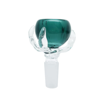 Claw Bowl - 14mm Teal / Male