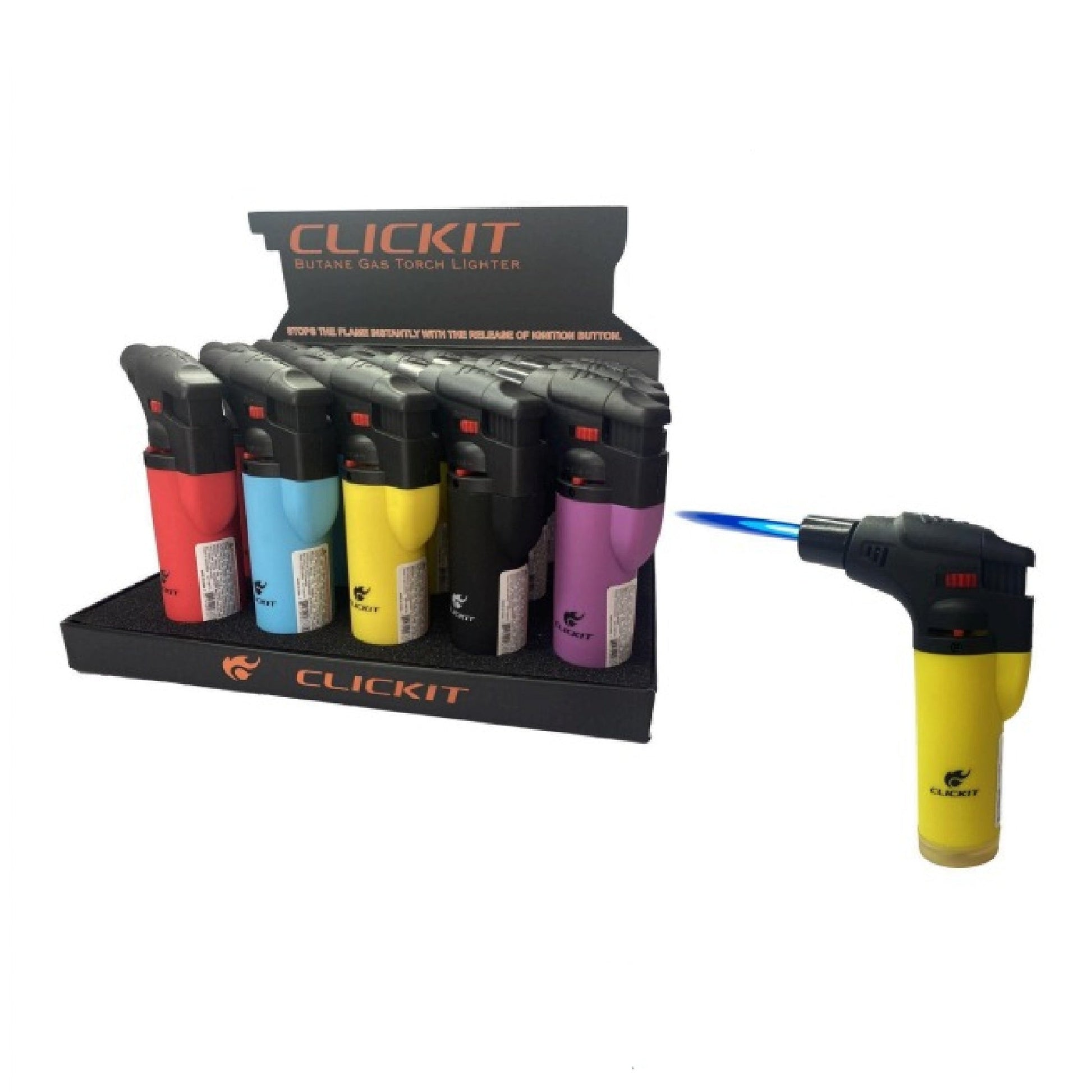 Clickit Neon Torch Lighter