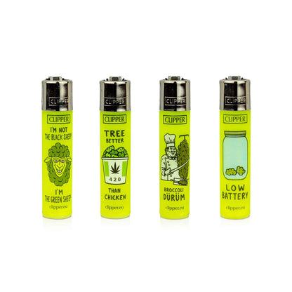Clipper Lighter - 2 Pack Think Green