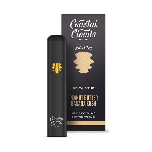 Coastal Clouds Delta 8 THC Device - 2000mg Peanut Butter Banana Kush (H)