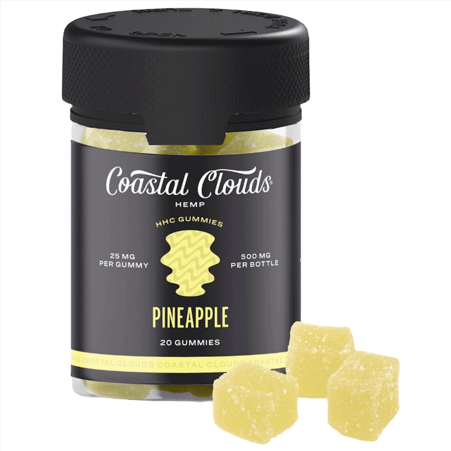 Coastal Clouds HHC Pineapple Gummies - 500mg