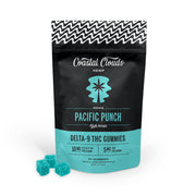 Coastal Clouds High Potency THC + D9 Gummies - 20ct Rest - Pacific Punch (I)