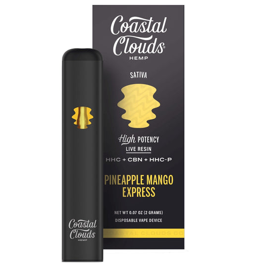 Coastal Clouds Live Resin HHC/ HHC-P/CBN Vaporizer - 2000mg