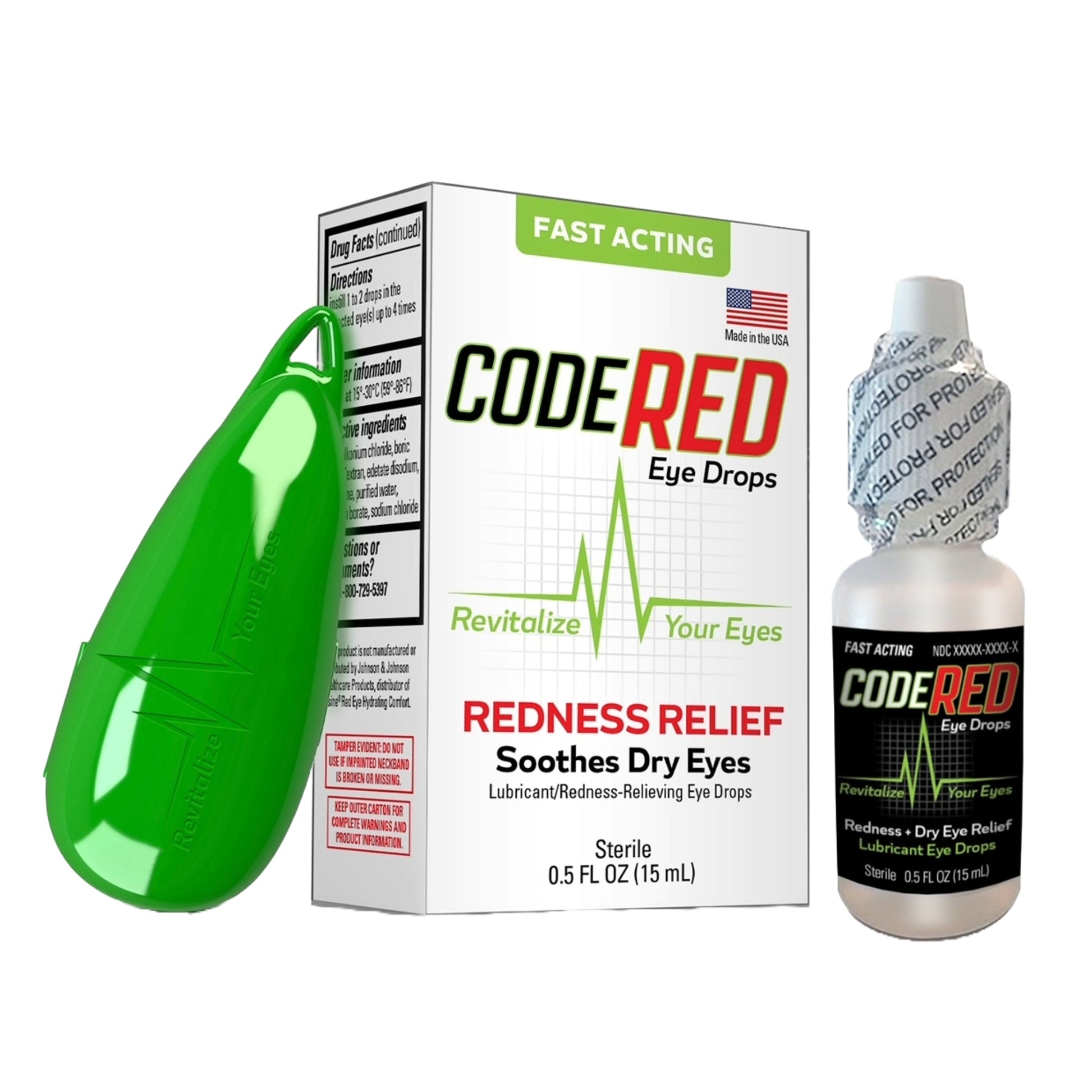 Code Red Eye Drops Eye Drops + Pod