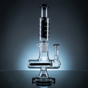 Colored Coil Inline Perc Rig - 14in