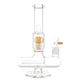 Colored Inline Perc Bong - 10in Yellow