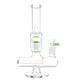 Colored Inline Perc Bong - 10in Green