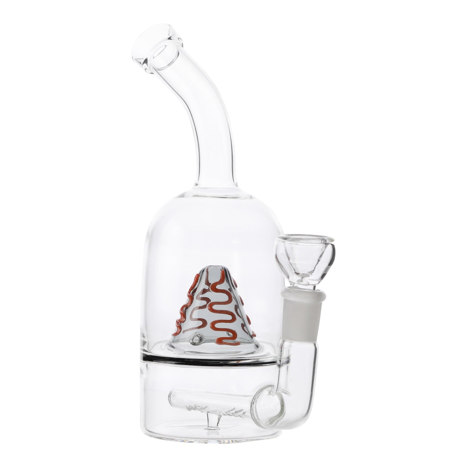 Conic Inline Percolator Bong - 7in