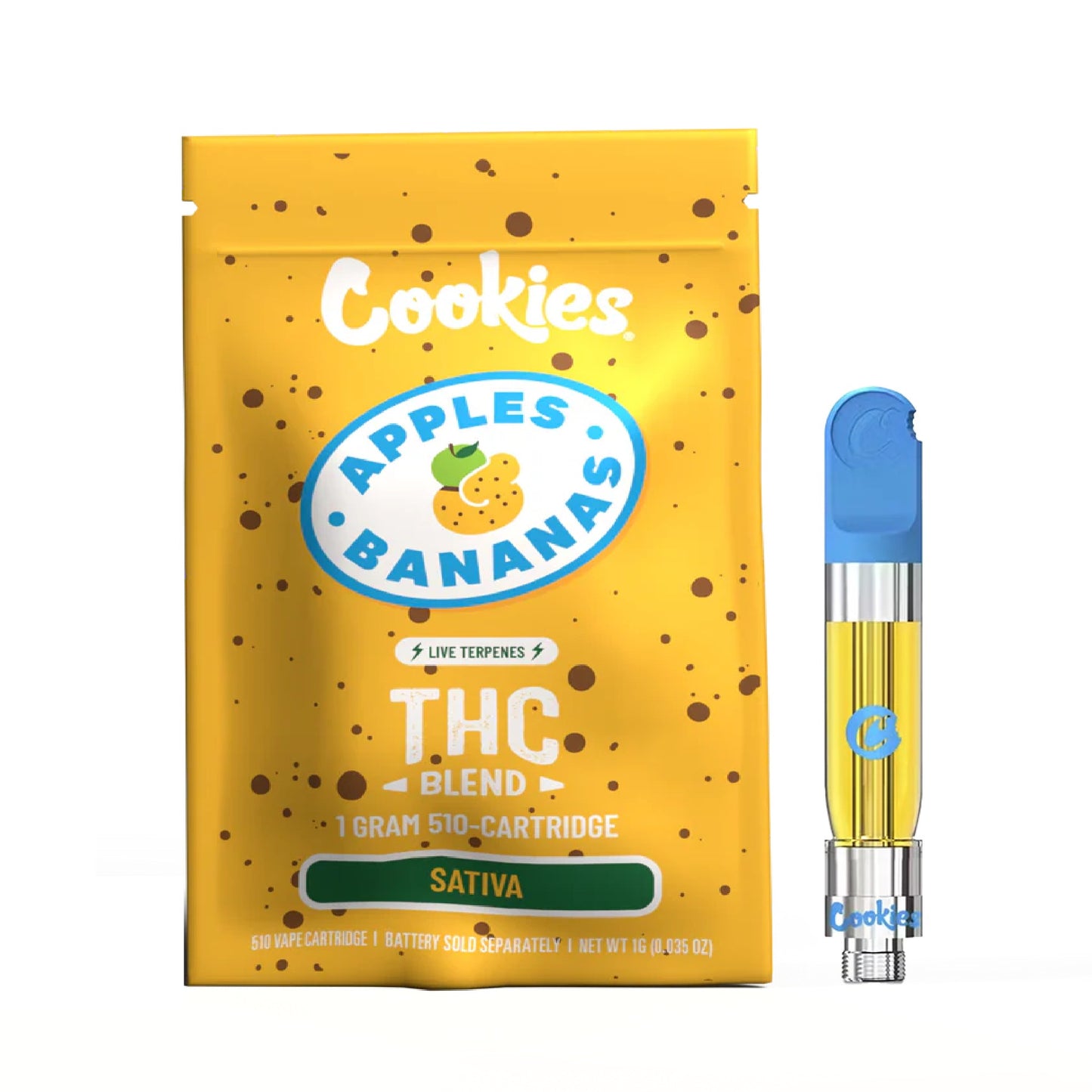 Cookies Apples and Bananas THC-A Device - 1000mg