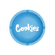 Cookies C Bite Ashtray Blue