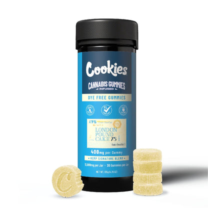 Cookies Cannabis Infused Gummies - 12,000mg (30ct) London Pound Cake