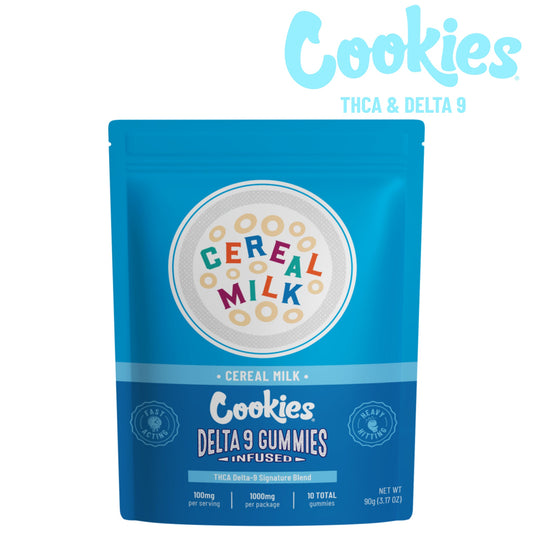 Cookies Cereal Milk THC-A + Delta 9 Gummies - 10ct