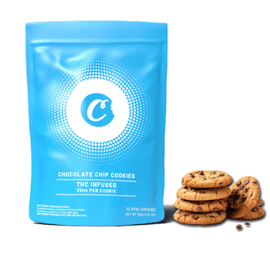 Cookies Chocolate Chip Cookies THC Infused - 25mg (10ct)